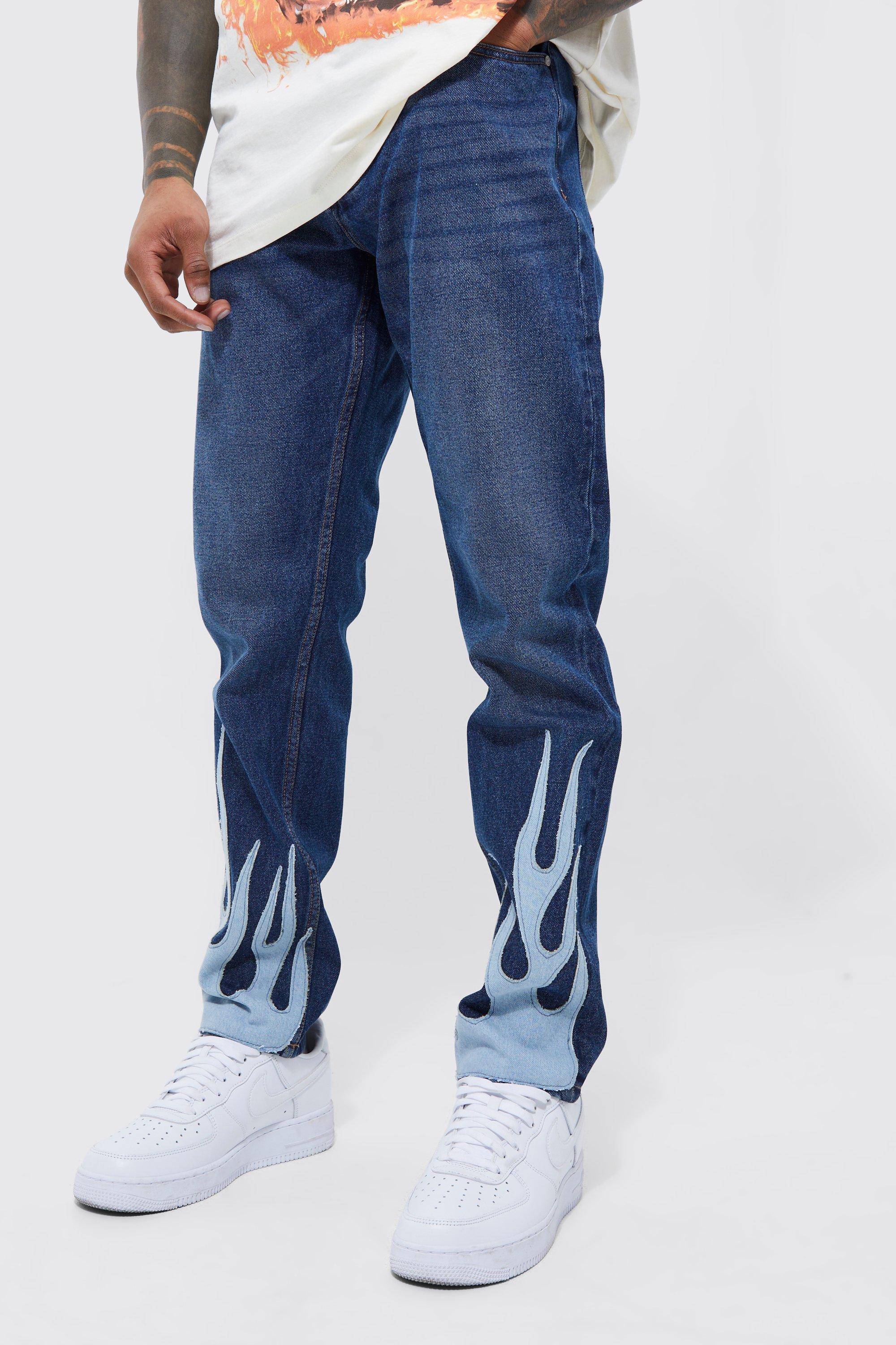 Flame shop jeans mens